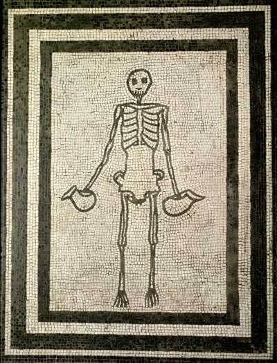 Skeleton of a cupbearer by Roman